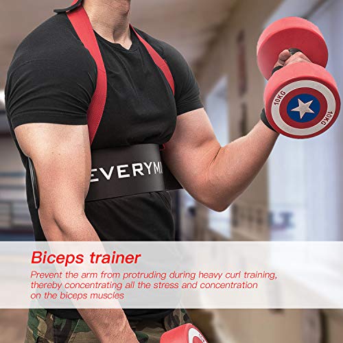 EVERYMILE Fitness Arm Curl Blaster, Sports Arm Blaster, Biceps Triceps