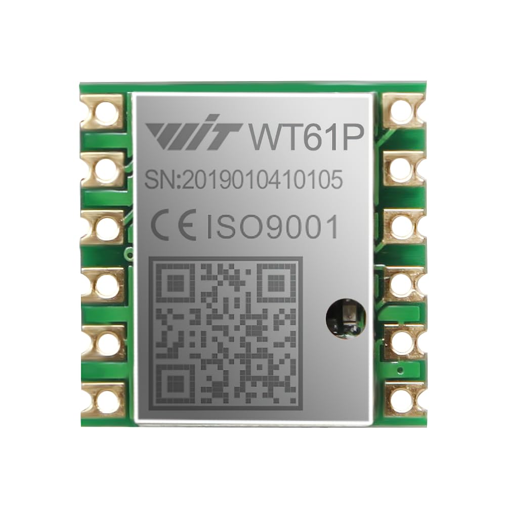 WitMotion WT61P Plus High-Accuracy 6-Axis MPU6050 Acceleration Sensor, Angle+Gyroscope+Accelerometer+Quaternion(200HZ Output), Unaffected by Magnetic Field, AHRS IMU