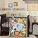 Bedtime Originals Jungle Buddies Window Valance, Brown/Yellow