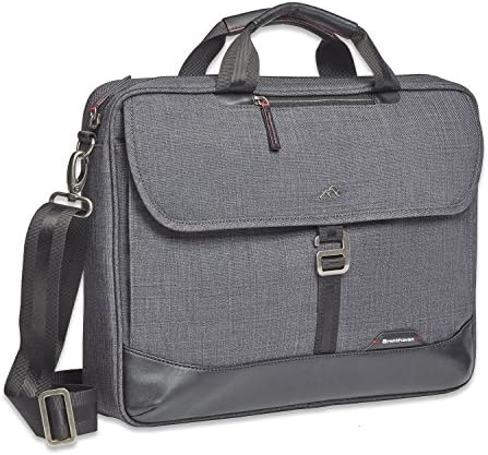 Brenthaven Collins Slim Briefcase, Graphite