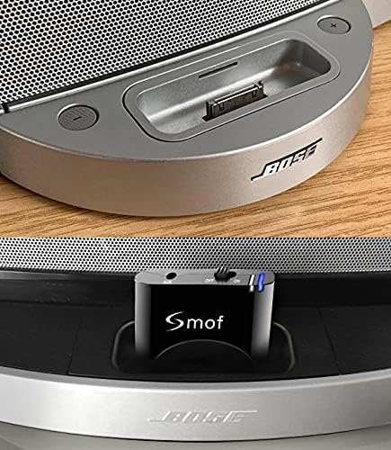 Smof 30 Pin Bluetooth Adapter for Bose Sounddock iPod iPhone & other 30 Pin Dock Speakers with 3.5 mm AUX Cable Bluetooth Adapter(NOT FOR CAR OR MOTORCYCLE) - Image 4