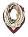 YOUR SMILE Silk Like Scarf Women's Fashion Pattern Large Square Satin Headscarf (Branch painting)