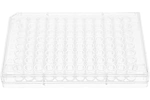 JECOMPRIS Lab Petri Dishes 2 Pcs Disposable Capsule Maker Pallet 96 Well Pill Tray Disposable Serving Tray Culture Plate