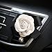 YGMONER Camellia Car Air Conditioner Vent Freshener Clip