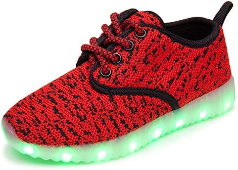 Kids Boy Girls 15 Colors Led light Sneakers Flashing Shoes kunhongse28