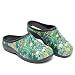 Waterproof Premium Garden Clogs With Arch Support-Meadow Design By Backdoorshoes, Meadow Design, Size 8