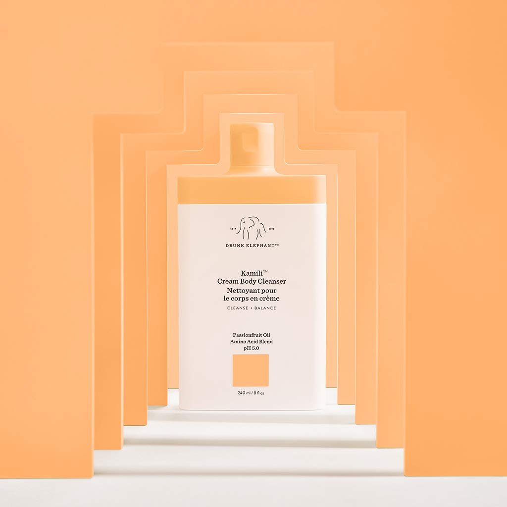 Drunk Elephant Kamili Cream Body Cleanser. Replenishing and Soothing Cream Body Cleanser. (8 fluid ounces) : Beauty