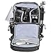 Evecase Extra Large Professional DSLR Camera/Laptop Travel Backpack Gadget Bag w Rain Cover For 15.6-inch Laptop, Tablet, Lens Kit Accessories, Full Frame Mirrorless Digital Cameras