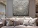AMEI Art Paintings,24X24 Inch 3D Hand-Painted On Canvas Abstract Art Oil Paintings Modern Home Decor Wall Art Wood Inside Framed Hanging Wall Decoration Abstract Artwork (Gary)