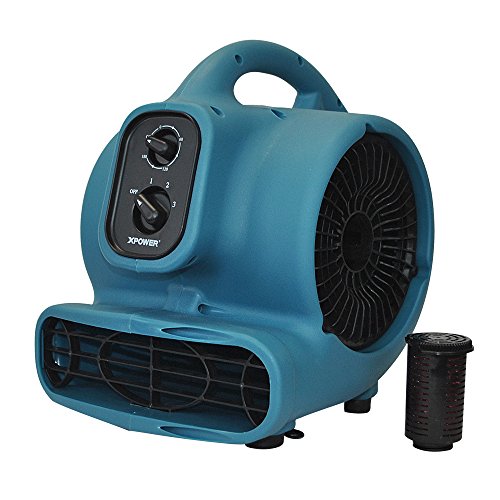 XPOWER P-450NT Scented Air Mover with Timer, Ionizer & 5 Aroma Beads Sample Packs