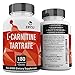 L-Carnitine Tartrate - 180 Count - 1000mg Maximum Strength