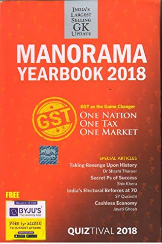 Manorama Yearbook 2018 (Old Edition)