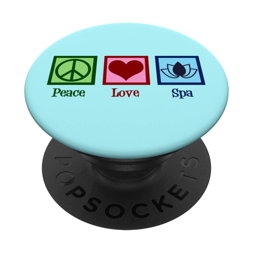 Peace Love Spa PopSockets Swappable PopGrip