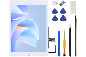 for iPad 6 (6th Generation) Screen Replacement 9.7 Inch, A1893 A1954 for iPad 6th Gen Digitizer 2018 Touch Glass with Home Bu