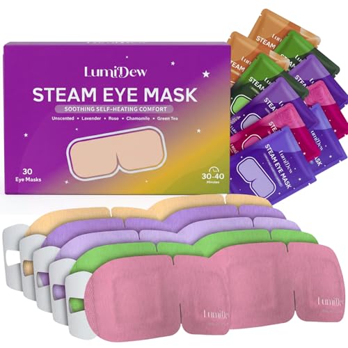 LumiDew Steam Eye Mask