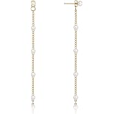 Pearl Earrings for Women Long Drop Dangling Dainty Gold Bridal Prom Earrings Small Cute Stud Earring Gold Dangle Wedding Bridesmaid Jewelry Gifts for Women