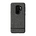 Incipio Carnaby Samsung Galaxy S9+ Case [Esquire Series] with Co-Molded Design and Ultra-Soft Cotton Finish for Samsung Galaxy S9 Plus (2018) - Gray