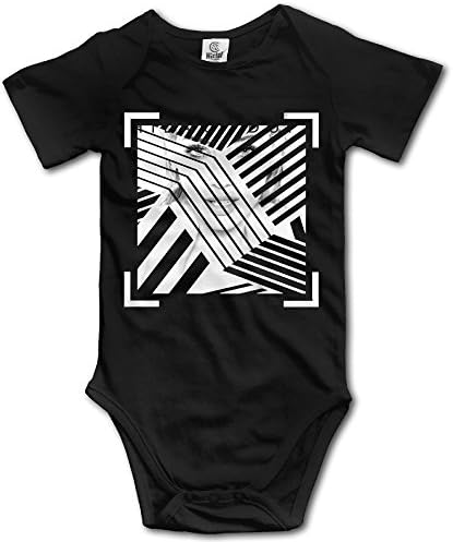 Hilary-duff Organic For Triangle Romper Bodysuit Jumpsuit Onesie - Black