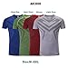 Akilex Men's Running Dry Fit T-Shirt Athletic Outdoor Short Sleeve Comfortable Top