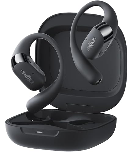 Shokz Fone de Ouvido Aberto OpenFit 2+ Preto : Amazon.com.br