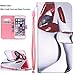 7 Case,iPhone 7 Case for Girls,Linycase Wallet PU Leather Flip Stand Card Solt [Flap Closure] + Lanyard Case for iPhone 7 4.7 inch