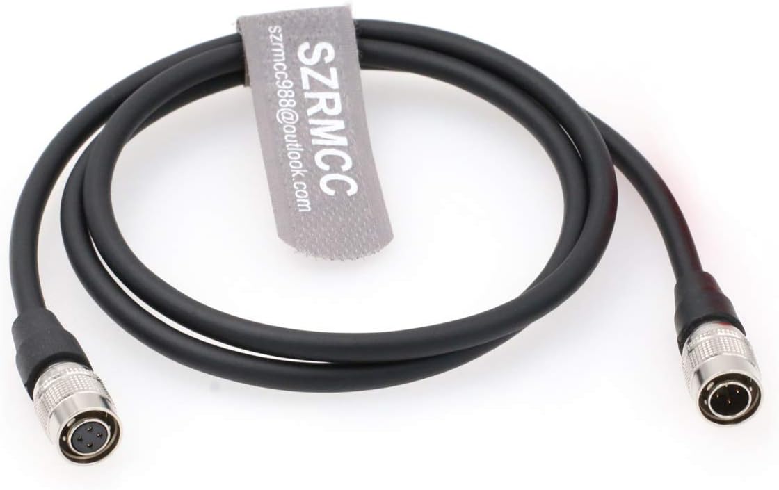 SZRMCC Hirose 4 Pin Male to Hirose 4 Pin Female Power Cable for Sony F5 F55 ARRI Amira Camera to SmallHD Monitor - Image 5