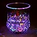 Liquid Activated Multicolor LED Glasses ~ Fun Light Up Drinking Tumblers - 6 oz.