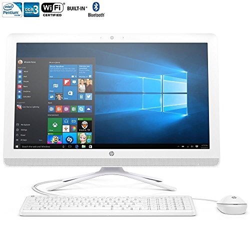 HP 22-b016 All-in-One Desktop (Intel Pentium J3710, 4Gb Ram, 1Tb HDD) with Windows 10
