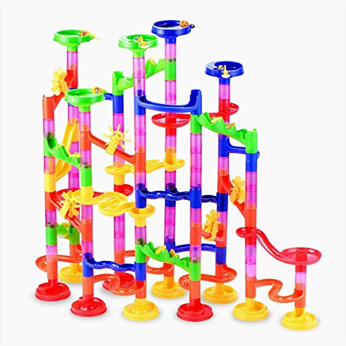 image for STEMBrainz Marble Run Super Set - 130 Pieces with Instruction (100 Pie