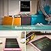 Dimi 10 inch LCD Writing Tablet,Colorful Screen Electronic Writing Board Doodle Pads Drawing Board Gifts for Kids + Erase Button Lock Included(Pink+Case+Stylus)