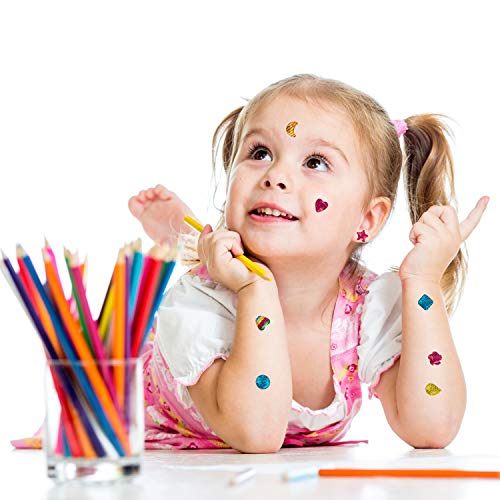 5 SAVITA+Earrings+Stickers+Glitter+Multiple