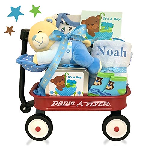 baby wagon gift basket