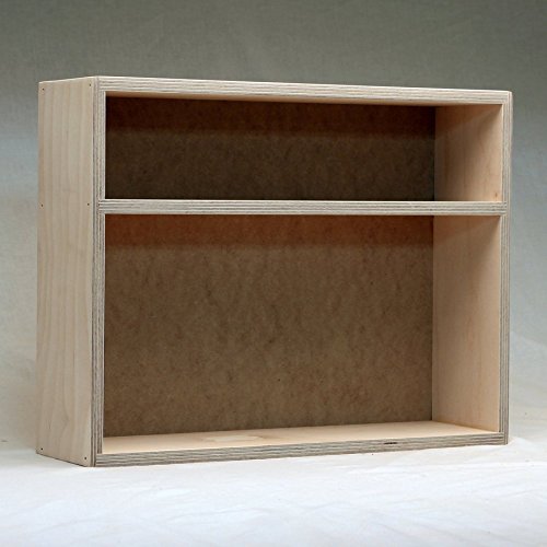Shelf Unit - Stamp Case W/back, Wall Mount