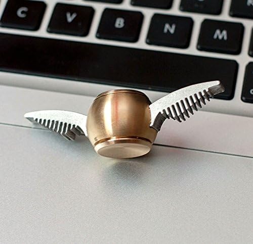 Harry Potter Unique Golden Snitch Metal Hand Spinner Toy ADHD Autism Kids/Adults