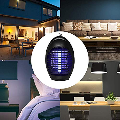 Wanqueen 2019 Upgraded Electronic Bug Zapper, Indoor Mosquito Trap with Hook, Hangable, for Home, Bedroom, Kitchen, Office