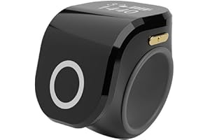 Smart Ring Counter, Digital Tally Finger Counter, Rechargeable Tally Clicker, Digital Electronic Smart Tally Counter for Musl