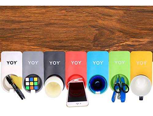 VOANZO Drink Cup Holder Clip Portable Table Side Mug Holder Cup Saucer Clip Design For Water Drink Beverage Soda Coffee Mug(Black