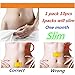 Carole4 10Pcs Slimming Patch Weight-losing Navel Sticker Pure Natural Strong Fast Effective Weight Loss Fat Burning Patch(10Pcs)