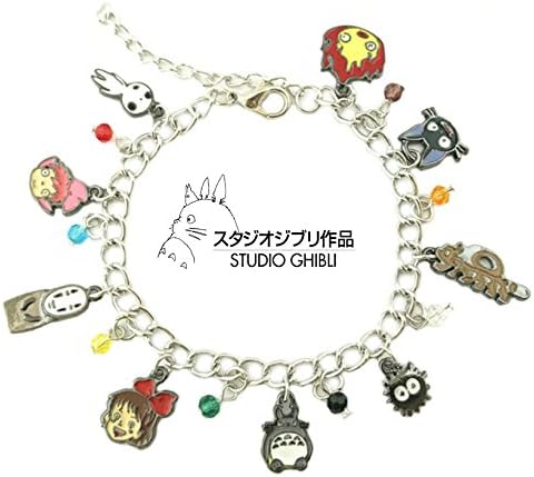 US Family Brand Toon Characters Studio Ghibli Charm Bracelet Gift Boxed