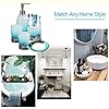 HotSan-bathroom-accessory-Set-5-PCS-Bath-Ensemble-Set-Includes-Soap-Dispenser-Soap-Dish-Tumble-Toothbrush-Holder-Polyresin-Glass-for-Home-Office-Superior-Hotel HotSan bathroom accessory Set, 5 PCS Bath Ensemble Set Includes Soap Dispenser, Soap Dish, Tumble, Toothbrush Holder…