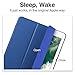 ESR Yippee Trifold Smart Case for iPad mini, Lightweight Trifold Stand Case with Auto Sleep/Wake, Microfiber Lining, Hard Back Cover for iPad mini 1/iPad mini 2/iPad mini 3 (Navy Blue)