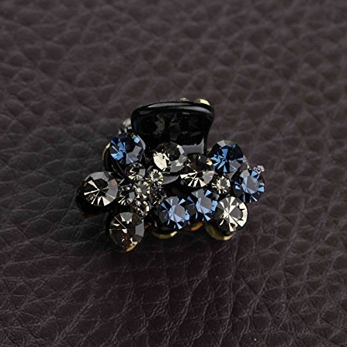 usongs Hair accessories hair caught bangs headdress issuing sub-chuck top hair clip hair accessories and a half catch small card number Rhinestone gripper