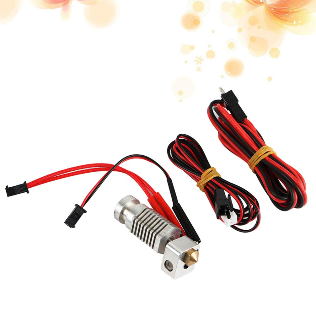 Amazon Com Iplusmile 3d Printer Hot End 1 75mm Filament Hotend Extruder 12v 0 4mm Nozzle 100k Thermistor Wire 3d Printer Parts Hot End For Extruder 3d Printer Industrial Scientific