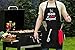 BBQ Aprons for Men with Pockets, Grill Master Apron for Men, Grilling Aprons, Barbeque Aprons, Fathers Day, Valentines Day, Birthday Gifts for Dad, Funny Chef Aprons for Men