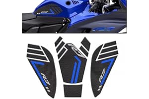 DEUYO for YZF-R7 YZF R7 YZFR7 2021 2022Motorcycle Anti Slip Fuel Oil Tank Pad Side Knee Grip Decals Protector Pads Stickers Motorcycle Accessories (Blue)