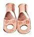 Forney 60098 Copper Cable Lugs, Number 2/0 Cable with 3/8-Inch Stud Size, 2-Pack