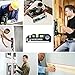 Laser Level,Exceedt 8ft Multipurpose Laser Measure Line Adjustable Standard and Metric Tape Ruler (Screwdriver & Beam Adjusted Tool Included)