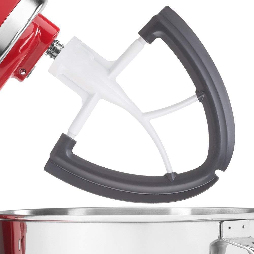 Gvode Flex Edge Beater for KitchenAid Tilt-Head Stand Mixer 4.5-5 Quart -Flat Beater with Flexible Edge (Renewed)