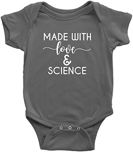 Made with Love and Science Baby Onesie for IVF, Surrogate