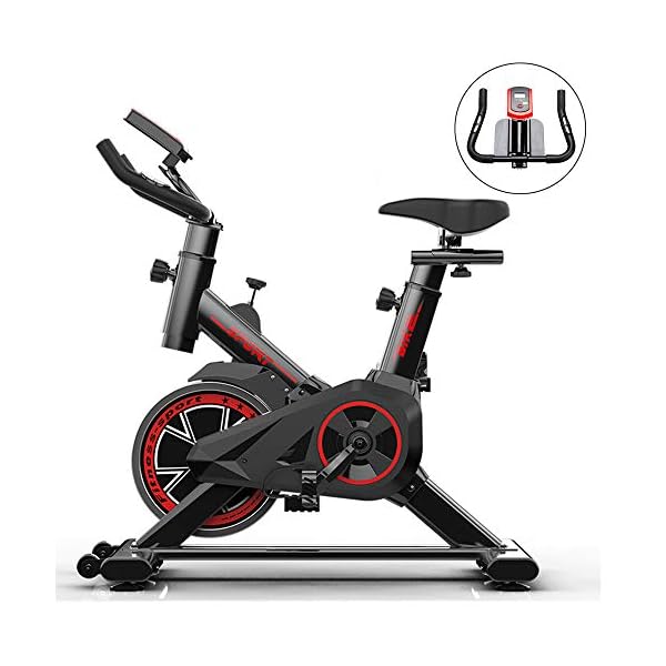 €590.95 Asy Allenamento Spin Bike, Cyclette Aerobico Home Trainer, Bici da  Fitness, Bicicletta da Ciclismo Silenziosa con Manubrio Regolabile E  Monitor A 7 Funzioni del Sedile, Trainer per Addominali - bikewebshop.it